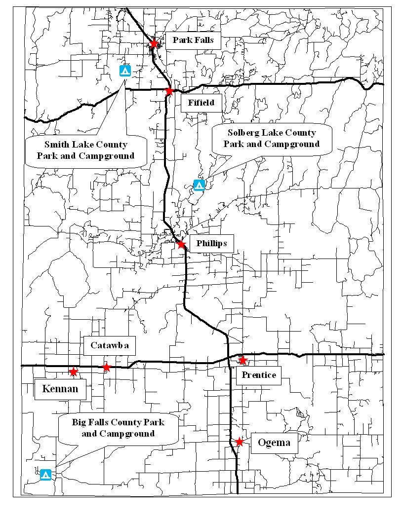 Campgrounds Map